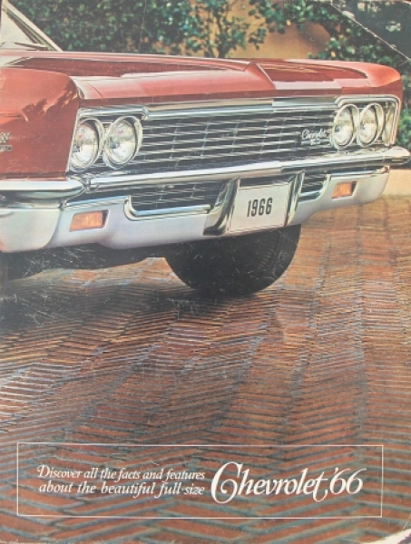 Chevrolet Modelprogram 1966 Carbrochure (4101)
