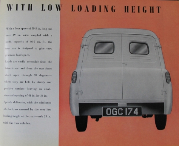 Ford Thames 300E Van Modelprogram 1954 Truckbrochure (4109)