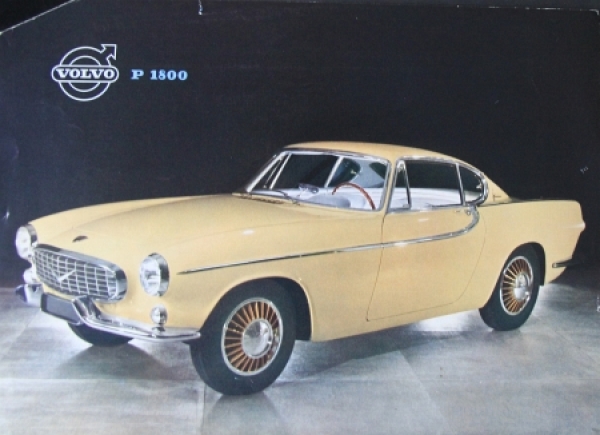 Volvo P 1800 Modelprogram 1960 Carbrochure (4118)