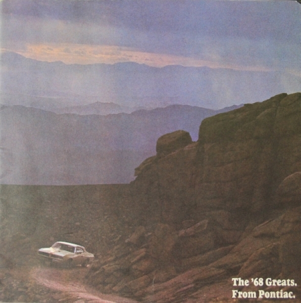 Pontiac Modelprogram 1968 Carbrochure (4130)