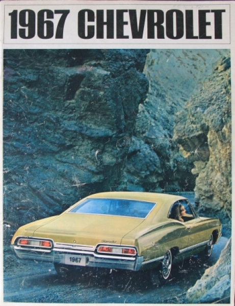 Chevrolet Modelprogram 1967 Carbrochure (4137)