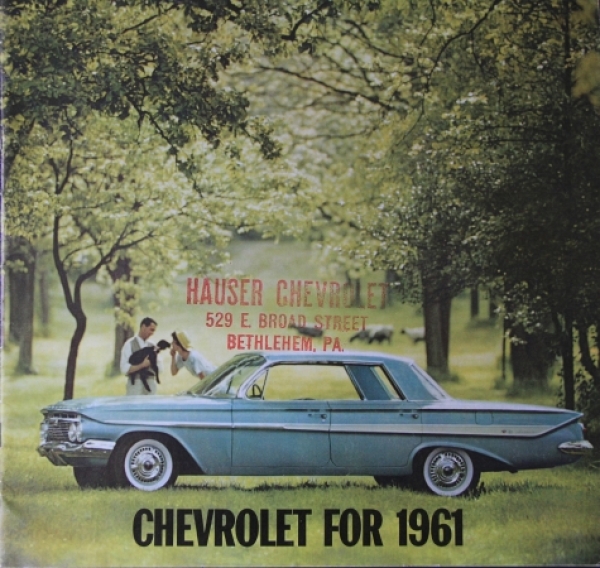 Chevrolet Modelprogram 1961 Carbrochure (4147)