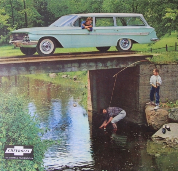 Chevrolet Modelprogram 1961 Carbrochure (4147)