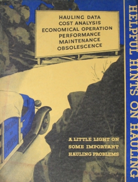 Ford Trucks Modelprogram 1932 "Helpful hints on hauling" Truckbrochure (4153)