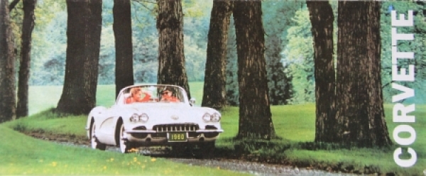 Chevrolet Corvette Modelprogram 1960 Carbrochure (4186)