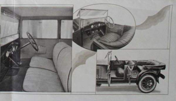 Fiat 509 Modelprogram 1928 Carbrochure (6143)