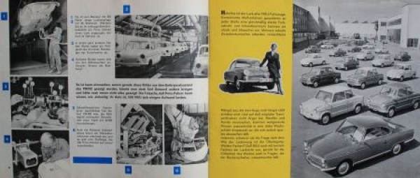 NSU Modelprogram 1961 "Willkommen bei NSU" Carbrochure (6101)
