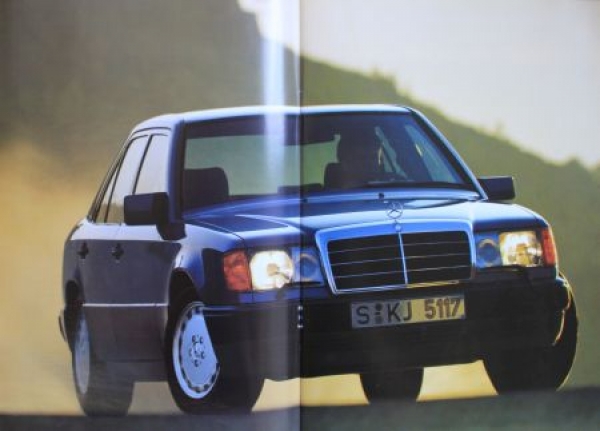 Mercedes-Benz 200 - 300 Modelprogram 1991 Carbrochure (5528)