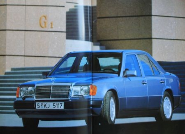 Mercedes-Benz 200 - 300 Modelprogram 1991 Carbrochure (5528)