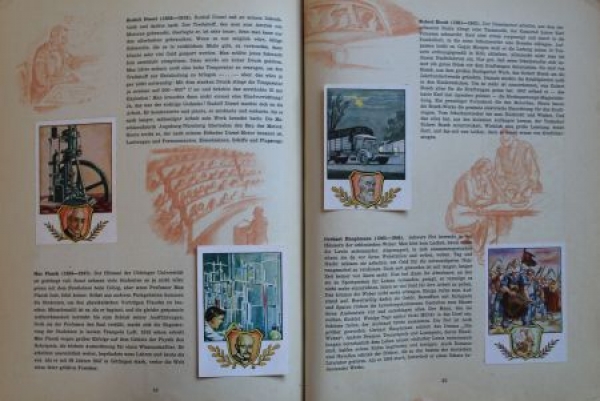 Wagner Margarine "Deutsches Denken und Schaffen" Technic-Scrapbook 1939 (5512)