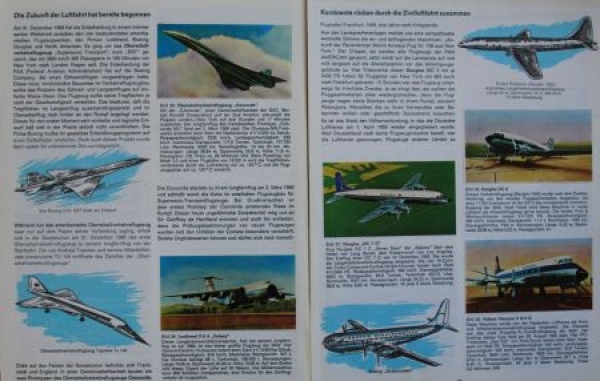 Herba Scrappictures "Flugzeuge" and "Autos" 2 Scrapbooks 1978 (5540)