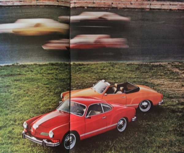Volkswagen Modelprogram 1973 "More than a beetle" Carbrochure (4225)