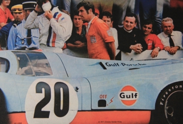 Porsche 917 Le Mans 1971 Steve McQueen original Movieposter (4269)