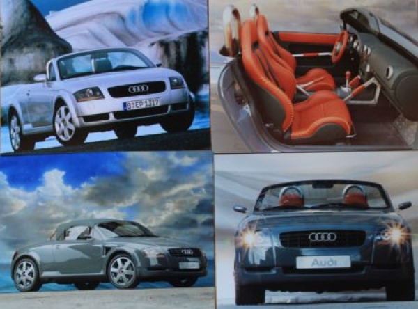 Audi TT 1999 Factory-Advertisingset with 14 original photos (2103)