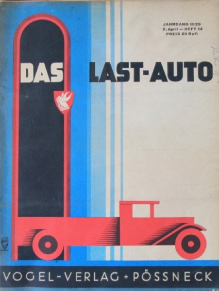 "Das Last-Auto" Commercialvehicle-Magazine 1929 (4387)