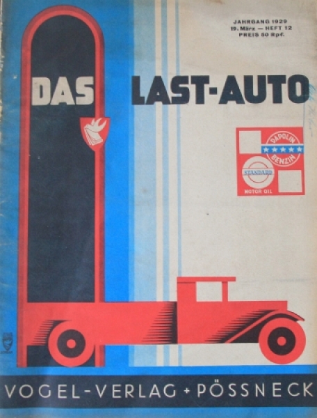 "Das Last-Auto" Nutzfahrzeug-Magazin 1929 (4385)