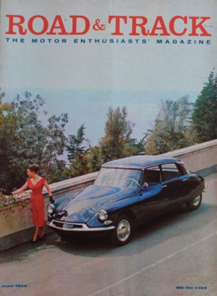 "Road & Track" Motorracing-Magazine 1958 (2708)