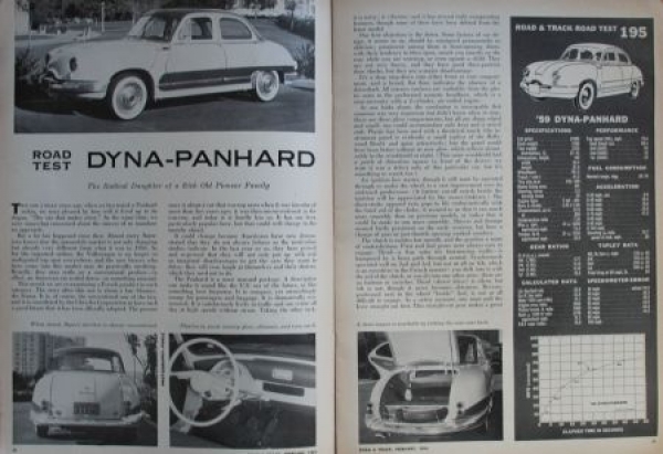 "Road & Track" Motorracing-Magazine 1959 (2705)