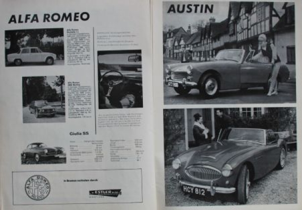 "Automobil Rundschau" Automobile-Magazine 1966 (2720)