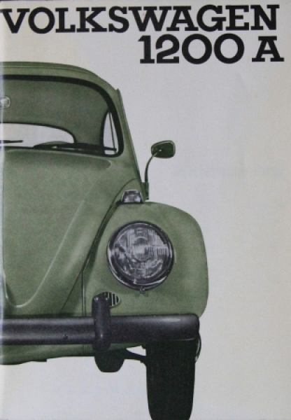 Volkswagen Beetle 1200 A 1964 Ownermanual (4426)