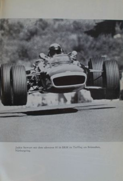 Dymock "Jackie Stewart" 1972 Racingdriver-Biography signed (9602)