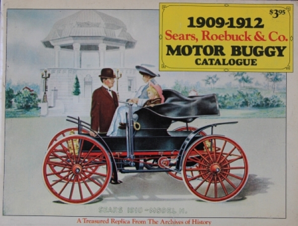 Sears Roebuck & Co. Modelprogram 1912 "Motor Buggy Catalogue" Carbrochure (4512)