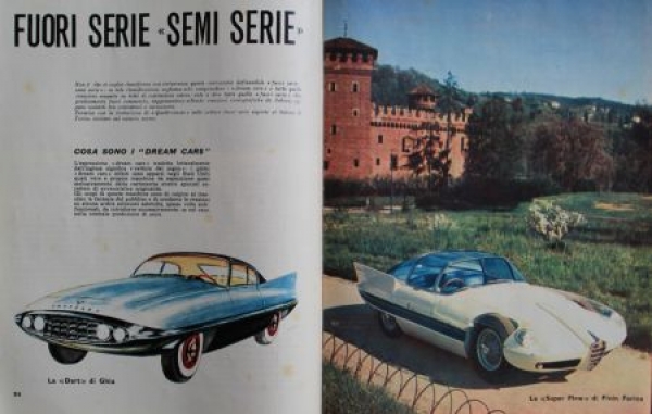 "Quattroruote" Automobile-Magazine Italy 1956 two issues (2714)