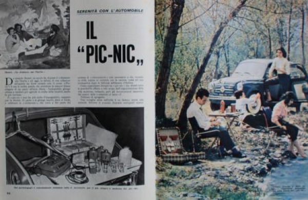 "Quattroruote" Automobile-Magazine Italy 1956 two issues (2714)