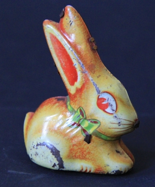 Lehmann "Hop Hop Rabbit" Tintoy 1960 with clockwork (4589)