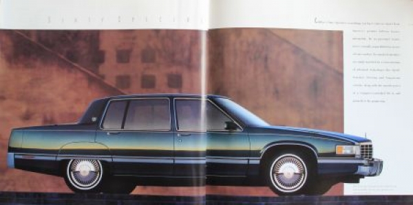 Cadillac Allante Seville Eldorado Modelprogram 1993 Carbrochure (2961)