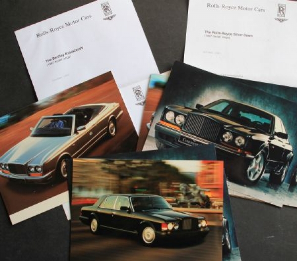 Bentley Azure Silver Dawn Continental 1996 four Factoryphotos (2951)
