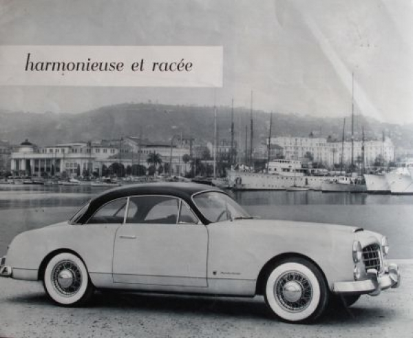 Ford Comete Monte Carlo Modelprogram 1953 Carbrochure (2793)