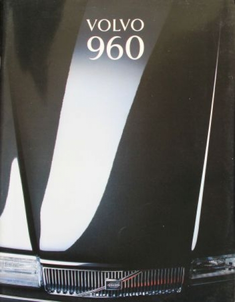 Volvo 960 Modelprogam 1993 Carbrochure (2932)