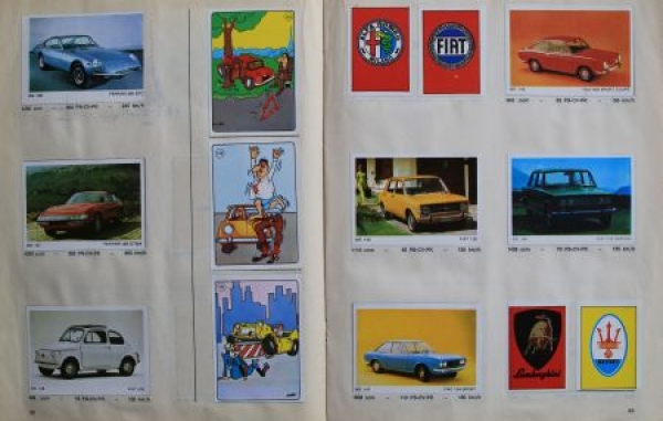Americana "Auto Parade Album" Automobil-Scrapbook 1974 (7641)