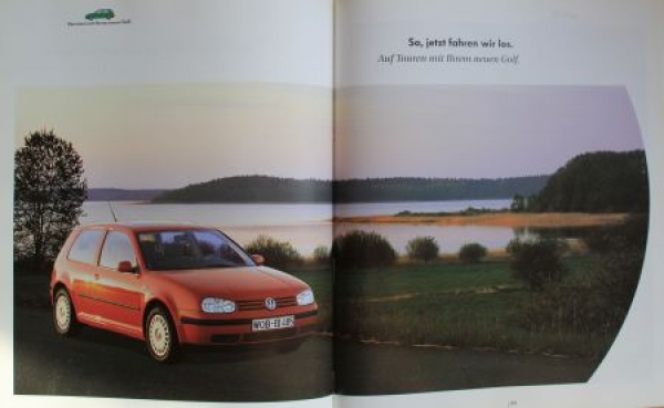 Buczek "Ihr neuer Golf" Volkswagen Rabbit-History 1997 (2823)