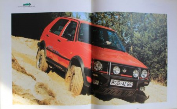 Buczek "Ihr neuer Golf" Volkswagen Rabbit-History 1997 (2823)