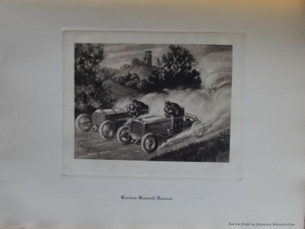 Ritter "Allgemeiner Schnauferl-Club - Die Urzeit des Automobils" Motorracing 1934 (2906)