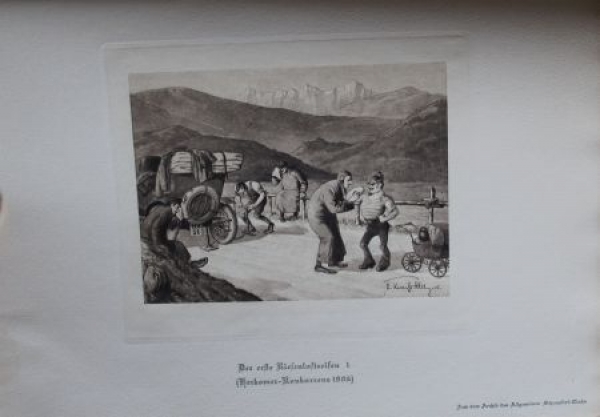 Ritter "Allgemeiner Schnauferl-Club - Die Urzeit des Automobils" Motorracing 1934 (2906)