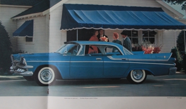 Dodge Lancer Modelprogram 1957 Carbrochure (4765)