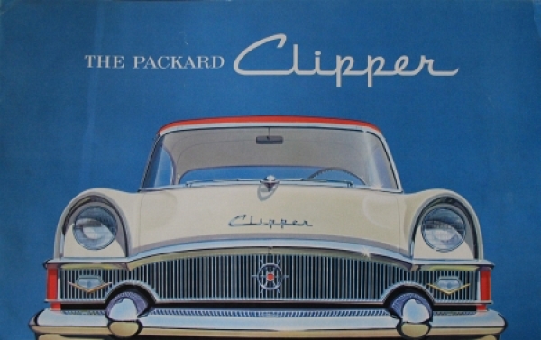 Packard Clipper Modelprogram 1955 Carbrochure (4796)