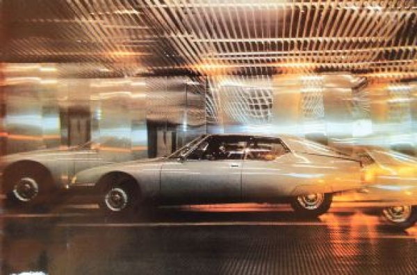 Citroen SM Modelprogram 1970 Carbrochure (4821)