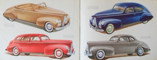 Nash Modelprogram 1939 "Let yourself go!" Carbrochure (4849)