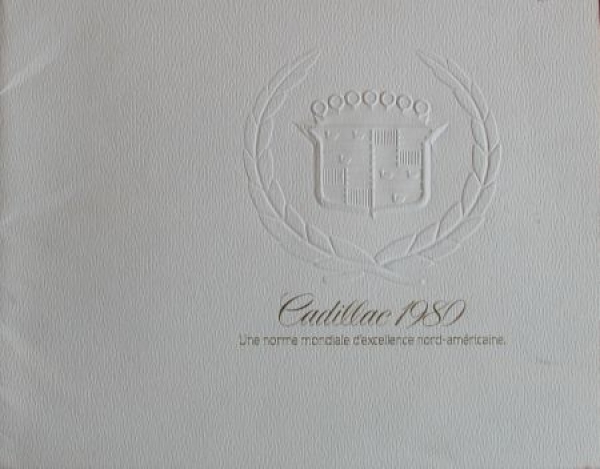 Cadillac Modelprogram 1980 Carbrochure (2122)