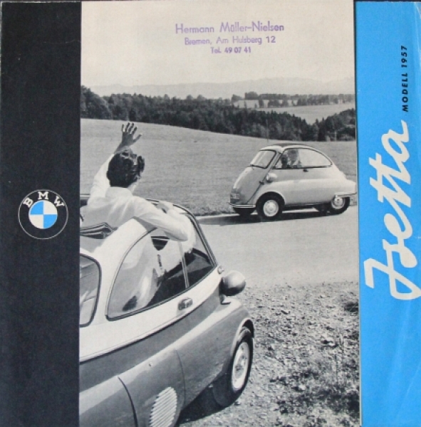 BMW Isetta Modelprogram 1957 Carbrichure (4872)