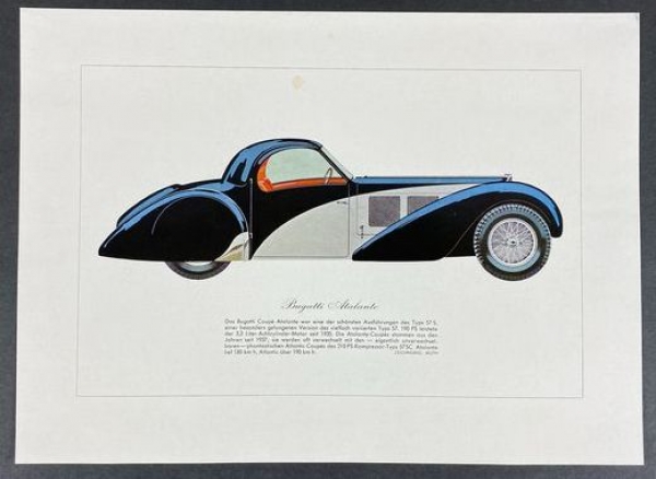 Simsa "Die klassischen Wagen der dreissiger Jahre" Car-History 1961 Pictcuremap (3036)