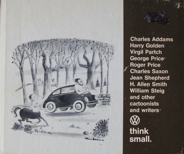 Volkswagen "Think small" VW Beetle Cartoon-Book 1967 (4886)