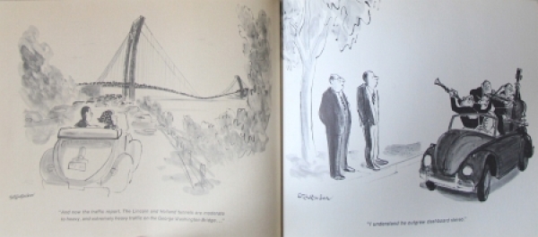 Volkswagen "Think small" VW Beetle Cartoon-Book 1967 (4886)
