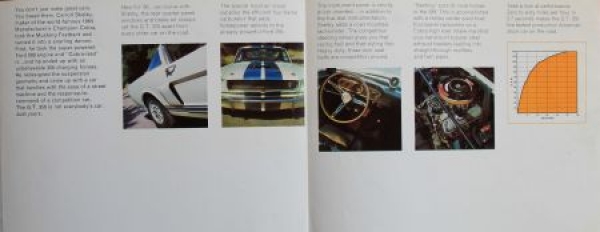 Shelby Ford Mustang G.T. 350 Modelprogram 1966 Carbrochure (3013)