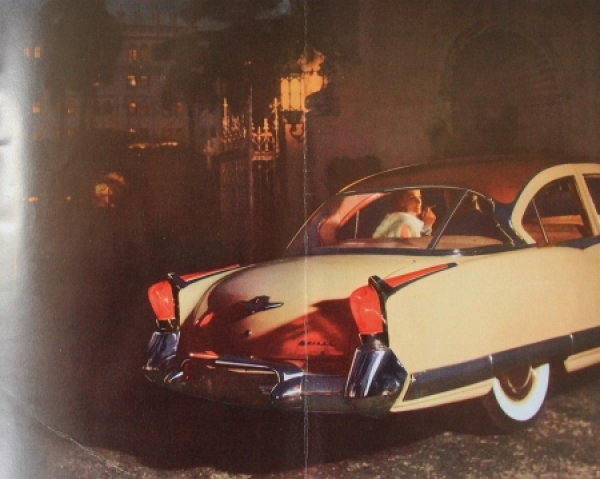 Kaiser Manhattan Modelprogram 1954 "New Super-powered" Carbrochure (4904)