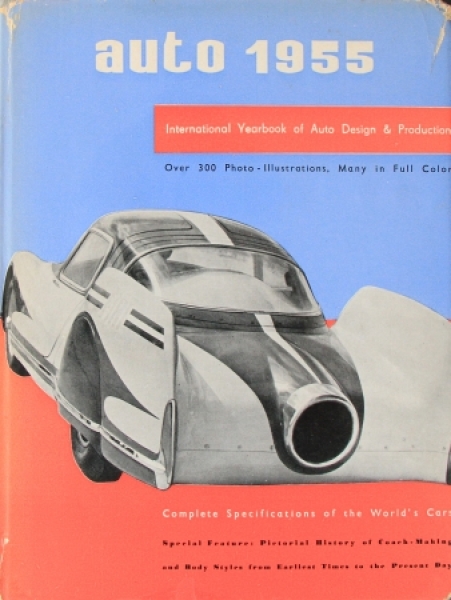 Ruffia "Auto 1955 - International Annual of Automobiles" Automobile-Yearbook 1955 (9131)